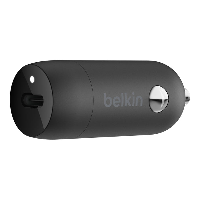 Belkin BoostCharge 20W USB-C PD Car Charger + Lightning to USB-C Cable