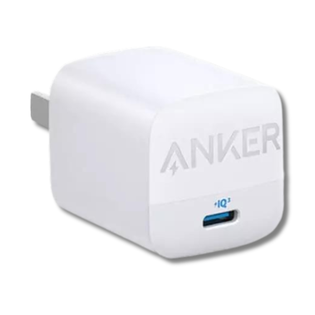 Anker 313 GAN 30W PD Charger – White – BIS